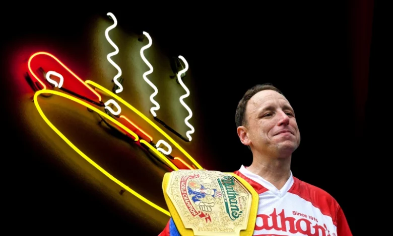 Joey Chestnut Banned from Nathan's Hot Dog Contest