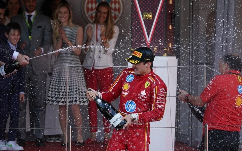 Charles Leclerc First F1 Win at Home